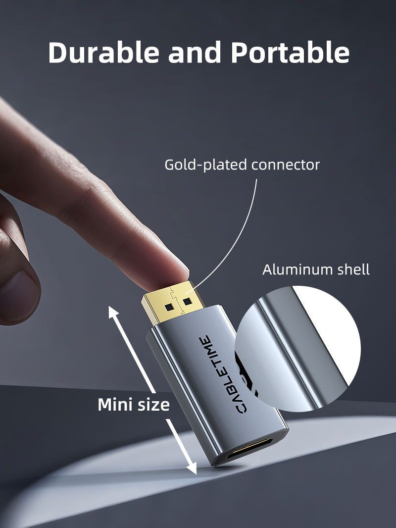 CABLETIME DP to HDMI Adapter 4K60Hz - Image 2